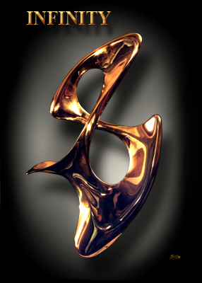 Cast Bronze 'Infinity